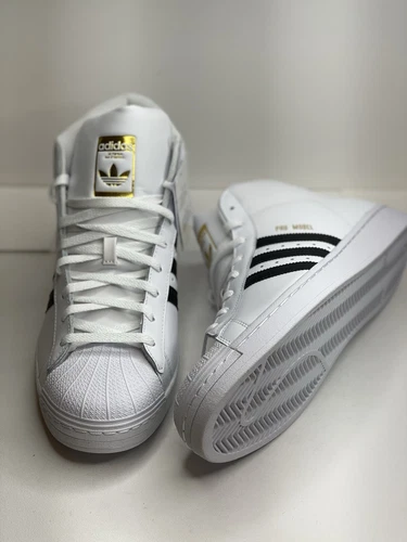 Adidas Pro Model White/Black Men's Size 13.5 - photo 3