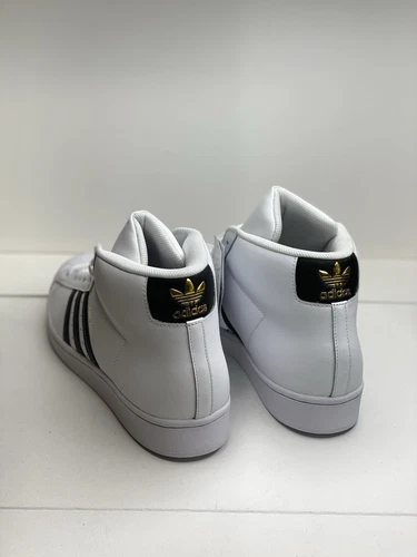 Adidas Pro Model White/Black Men's Size 13.5 - photo 4