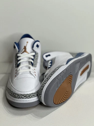 Air Jordan 3 Wizard True Blue/ Metallic/ White / Copper Men’s Si - photo 3