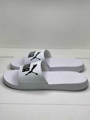 Puma Slide White/ Black Men’s Size 13