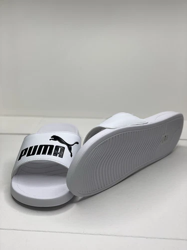 Puma Slide White/ Black Men’s Size 13 - photo 3