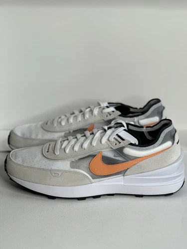 Nike Waffle One 'White Orange Trance' Mens Shoes Size 14
