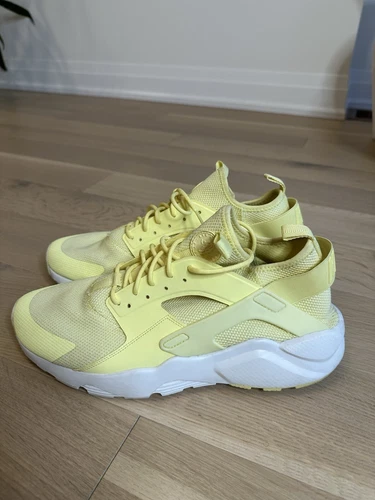 Nike Huarache Run Ultra Breath 'lemon Chiffon' Men’s Size 13