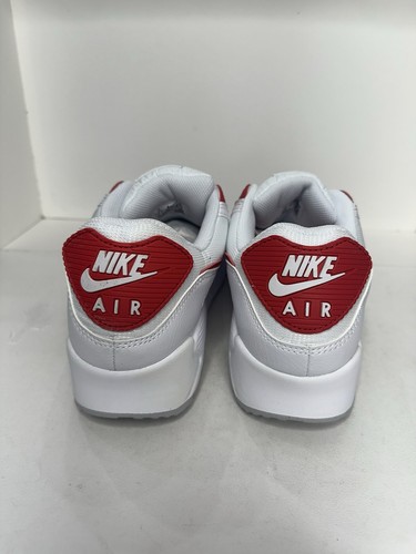 Nike Air Max 90 ‘White University Red- Grey fog’ Men’s Size 13 - photo 4