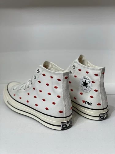 Converse Chuck 70 Hi 'Love Me/Embroidered Lips' Men's Size 12 - photo 4