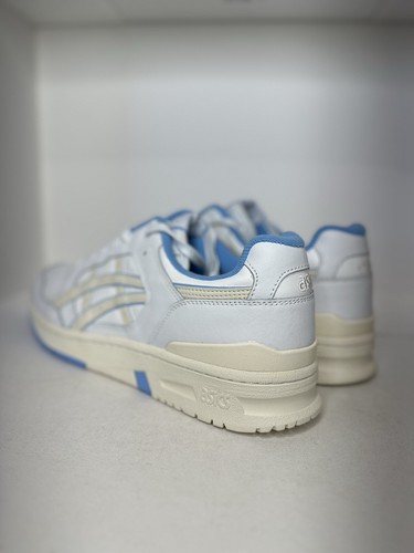Asics Mens EX89 Baby Blue/White/Cream Shoes Size 13 - photo 4