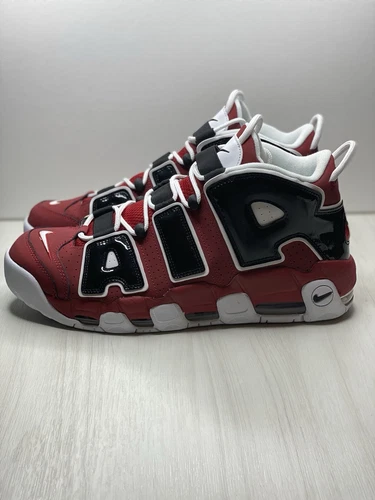 Nike Air More Uptempo 96 Chicago Bulls Shoes Size 13