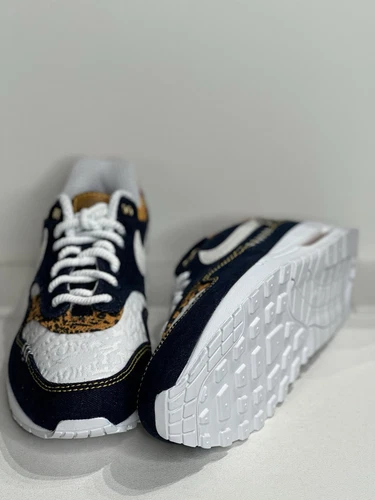 Nike Air Max 1 Premium Leopard/Denim Mens Shoes Size 13 - photo 3