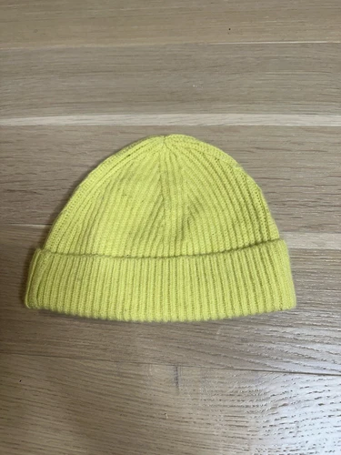 Everlane Cashmere Toque One Size Lemon Yellow - photo 2