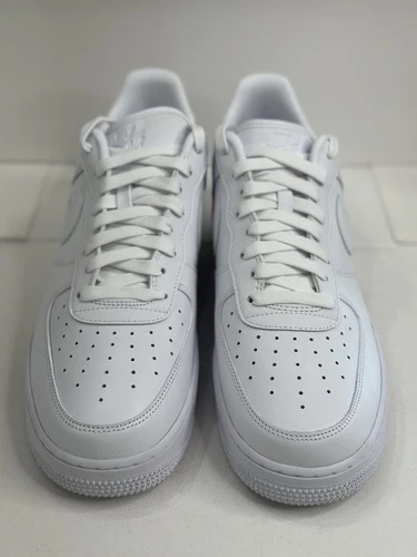 Nike Air Force One’s ‘07 (AF1) Triple White mens shoes size 13 - photo 2