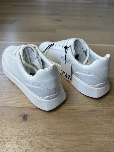 Zara Mens White Minimalist Thick Sole Size 14 - photo 4