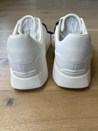 Zara Mens White Minimalist Thick Sole Size 14 - photo 5