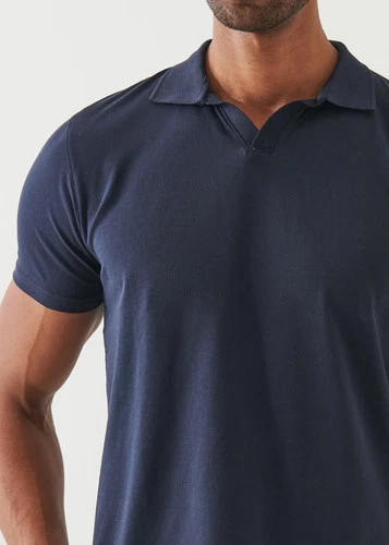 Patrick Assaraf Men's Black Polo XL