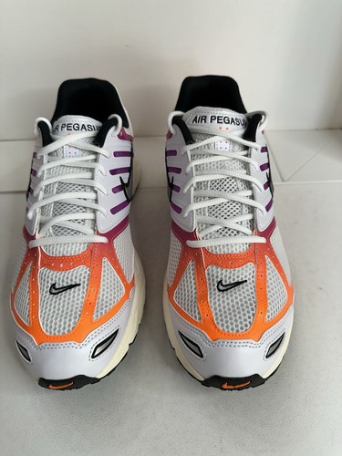 NIKE AIR PEGASUS 2005 WHITE/CHROME-TOTAL ORANGE Men’s Size 13 BN - photo 2