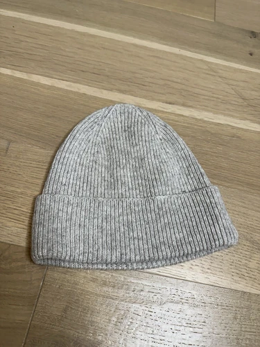 Zara Ribbed Toque One Size Oatmeal