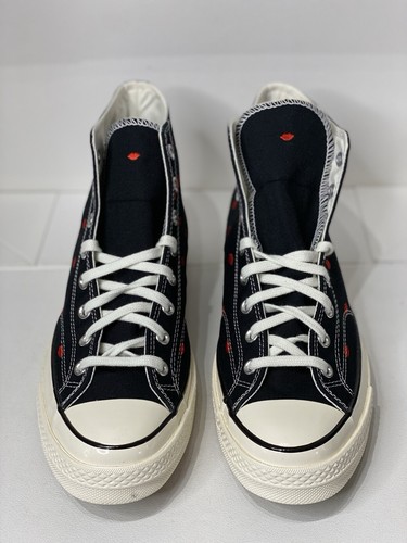 Converse Chuck Taylor 70 Hi 'Love Me' Black Men's Size 12 - photo 2