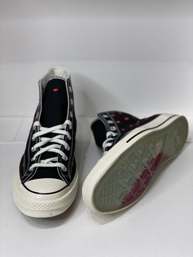 Converse Chuck Taylor 70 Hi 'Love Me' Black Men's Size 12 - photo 3