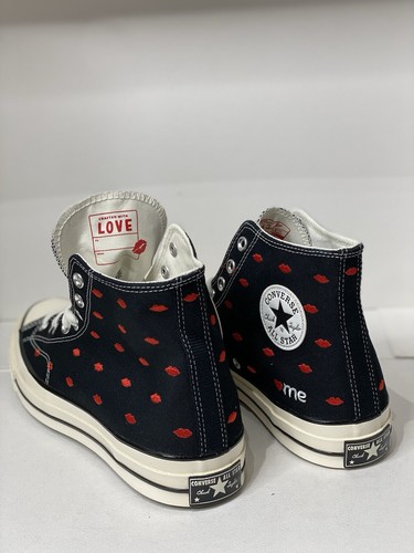 Converse Chuck Taylor 70 Hi 'Love Me' Black Men's Size 12 - photo 4