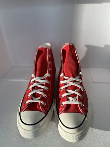 Converse High 70 Valentine Red/white Men’s Size 13 - photo 2