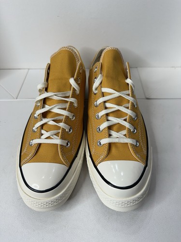 Converse CHUCK 70 Low 0X SUNFLOWER/BLACK/EGRET Men’s Size 12 BNI - photo 2