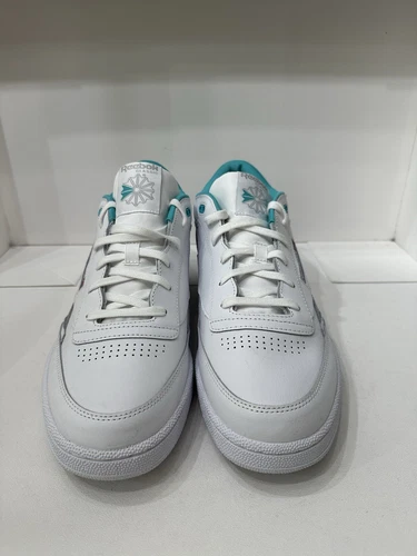 Reebok Club C White/ Teal/grey Mens Shoes Size 13 - photo 2
