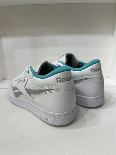 Reebok Club C White/ Teal/grey Mens Shoes Size 13 - photo 4