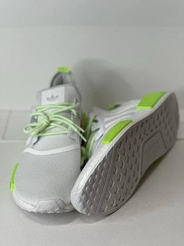 Adidas NMD R1 'White Solar Green' Mens Shoes Size 13 - photo 3