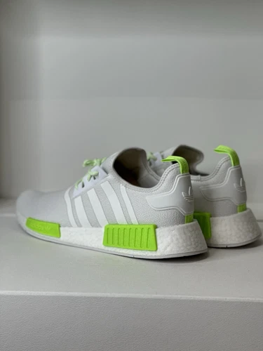 Adidas NMD R1 'White Solar Green' Mens Shoes Size 13 - photo 4