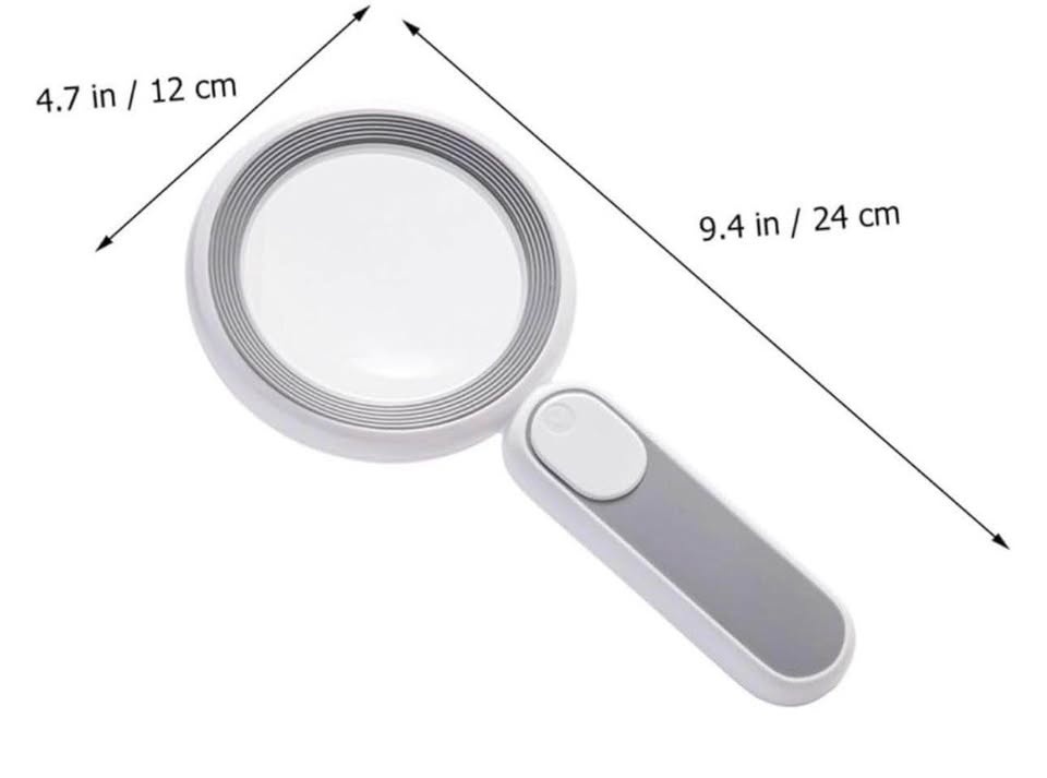 Lighted Handheld Magnifier with LED Lights - photo 5