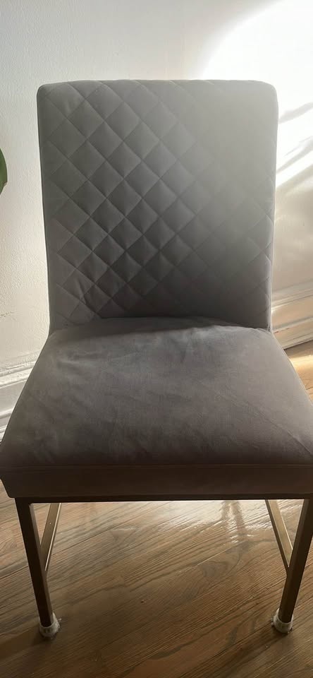 6 Dining Room Chairs - Grey - photo 2