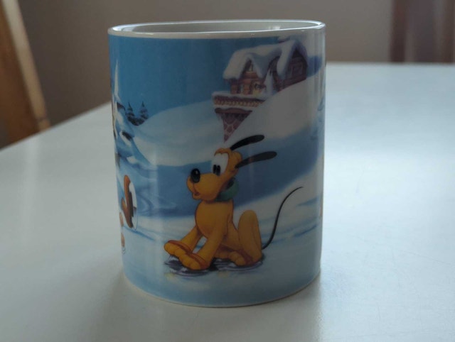 Winter Scene Mug with Disney Characters - photo 2