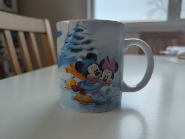 Winter Scene Mug with Disney Characters - photo 3