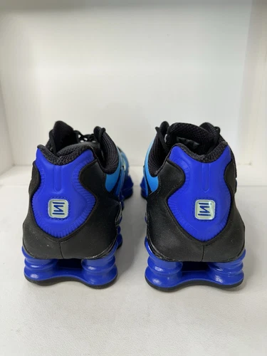 NIKE SHOX TL BLACK/VAPOR GREEN-RACER BLUE Men’s Size 14 BNIB - photo 5