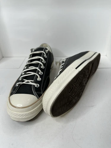 Converse Chuck 70 Low *SUPER RARE* Black/ Egret/Beige Sz 13 Pris - photo 3
