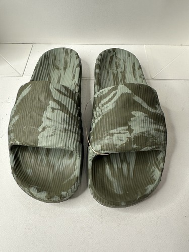 Adidas Adilette 22 slides 'Army Green' Men’s Size 13 BNIB - photo 2