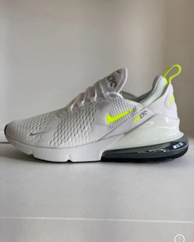 Nike Air Max 270 'White Volt' Men's Size 13
