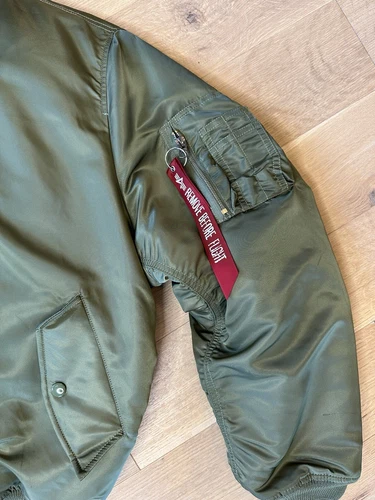 Alpha Industries Flight Jacket Green Men's XL - photo 3