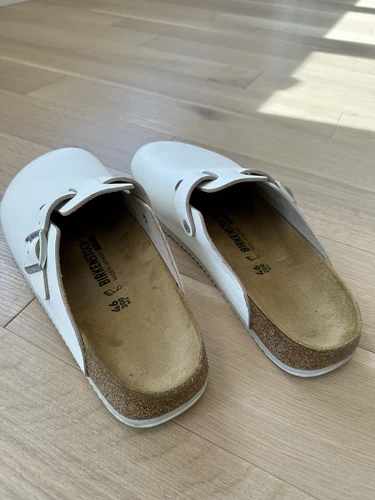 Birkenstock Boston BS Men's Size 46 White - photo 3