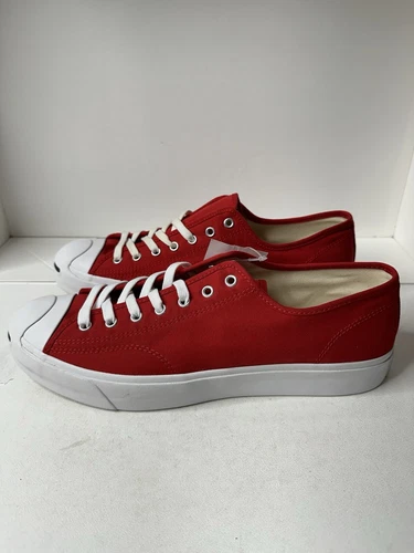 Converse Jack Purcell Red/white Mens Size 13