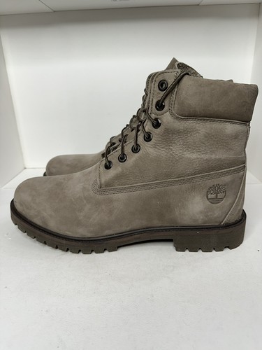 TIMBERLAND HERITAGE 6 IN BOOT NUBUCK OLIVE (Greyish Tone) Size 1