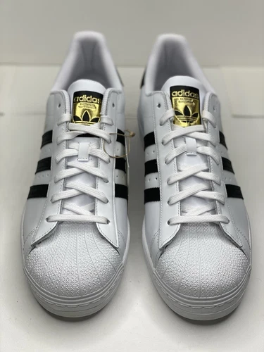Adidas Superstar White Black Men's Size 13 - photo 2