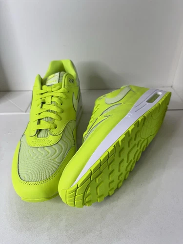 Nike Air Max 1 PRM Topography Volt/Barley Volt White Men's 13 BN - photo 3