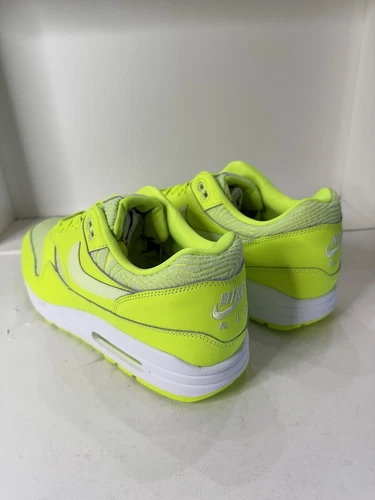Nike Air Max 1 PRM Topography Volt/Barley Volt White Men's 13 BN - photo 4