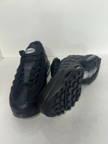 Nike Air Max 95 Essential ‘Triple Black’ Size 5Y - photo 3