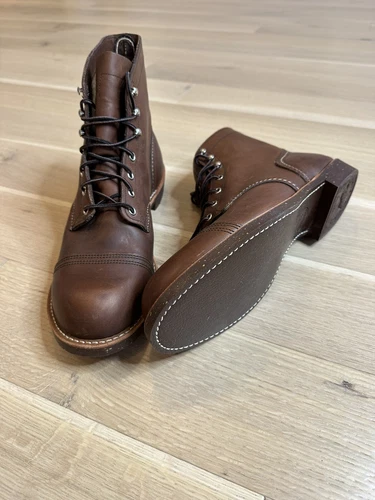 Red Wing Boots Iron Ranger Amber Mens Size 13 BNIB - photo 3
