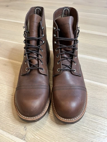 Red Wing Boots Iron Ranger Amber Mens Size 13 BNIB - photo 4