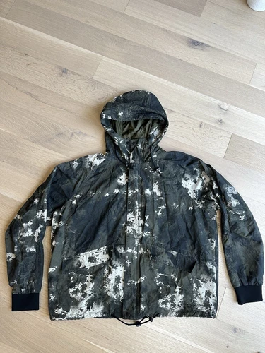Zara Spring Light Jacket Green/Cream/Black Men's XL