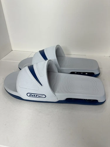 Nike Air Max Chirro Slide Pure Platinum/ Court Blue Men’s Size 1