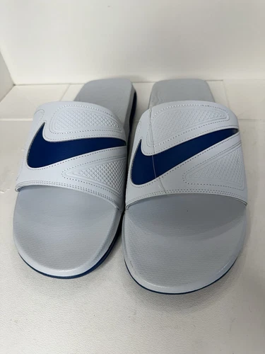 Nike Air Max Chirro Slide Pure Platinum/ Court Blue Men’s Size 1 - photo 2