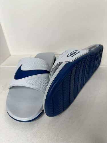 Nike Air Max Chirro Slide Pure Platinum/ Court Blue Men’s Size 1 - photo 3